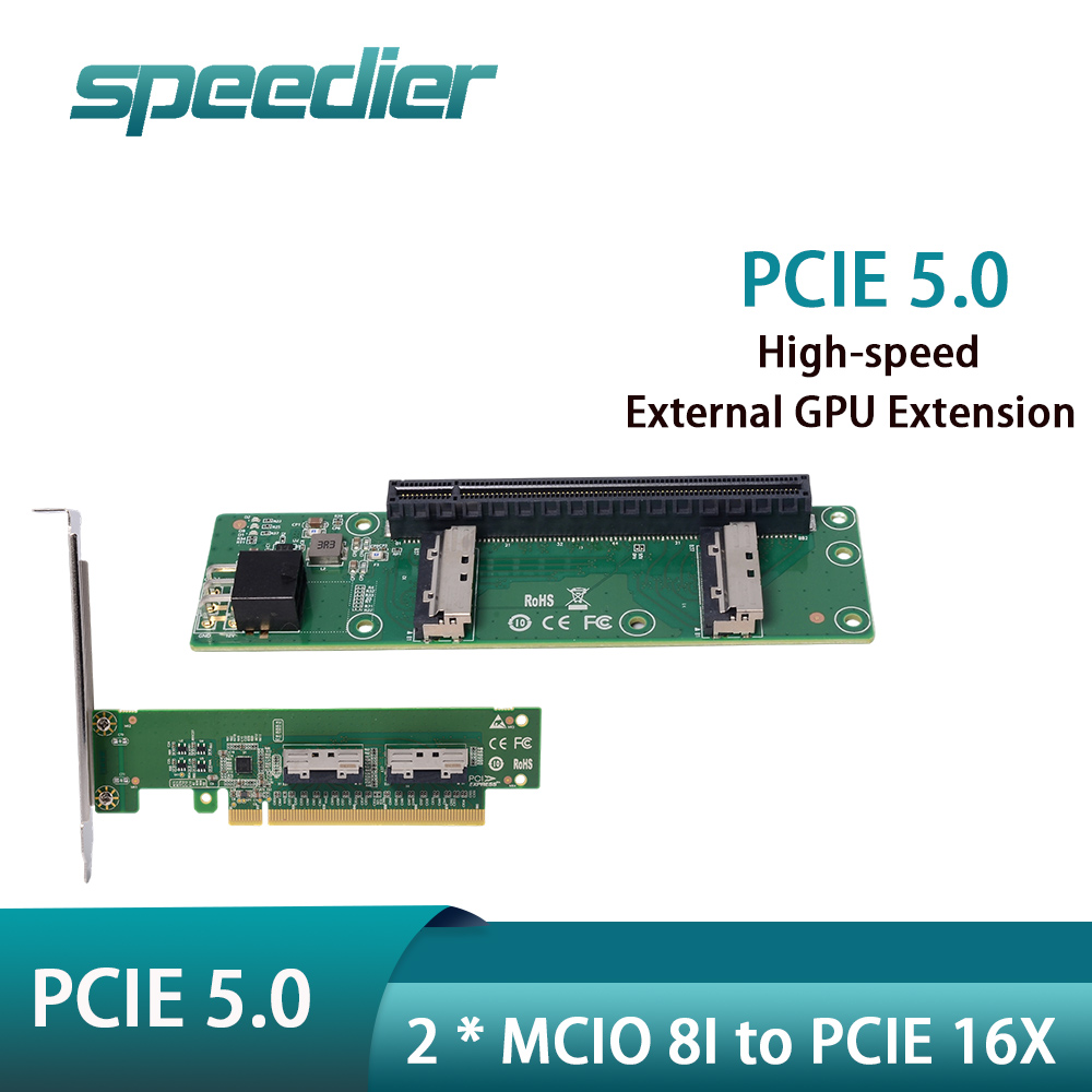 Pcie 5.0 Gpu Riser Cable - كابل تمديد GPU خارجي من Speedier