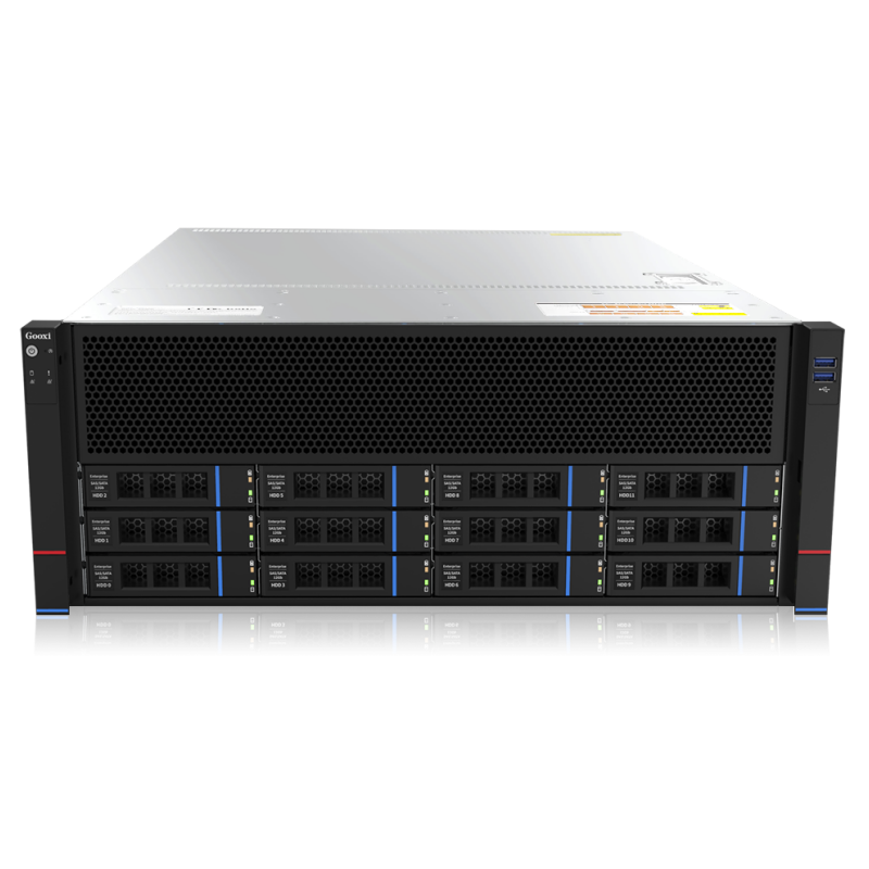 Server Gpu Chassis 4U - هيكل خادم الذكاء الاصطناعي منخفض السعر