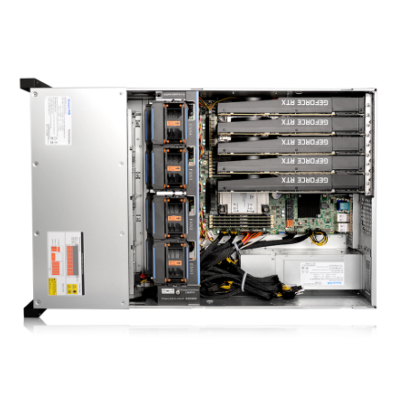 هيكل خادم الذكاء الاصطناعي منخ - مراجعة Server Gpu Chassis 4U وسعره