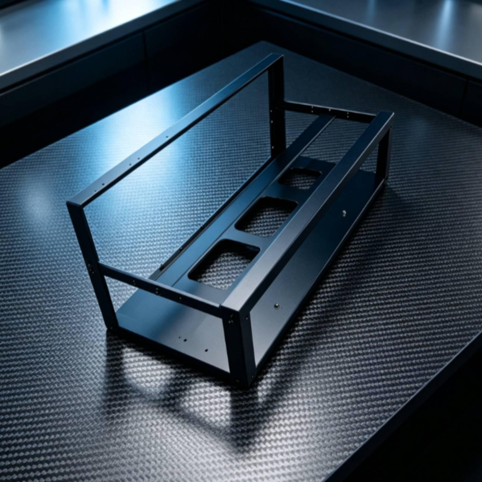 إطار تعدين GPU من الفولاذ المد - مراجعة Gpu Mining Rig Frame 8 Gpu وسعره