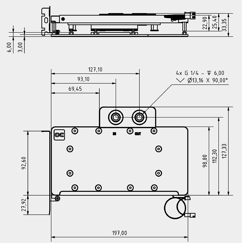 مبرد مائي لوحدة معالجة الرسومي - مراجعة Rtx 4090 Water Block وسعره